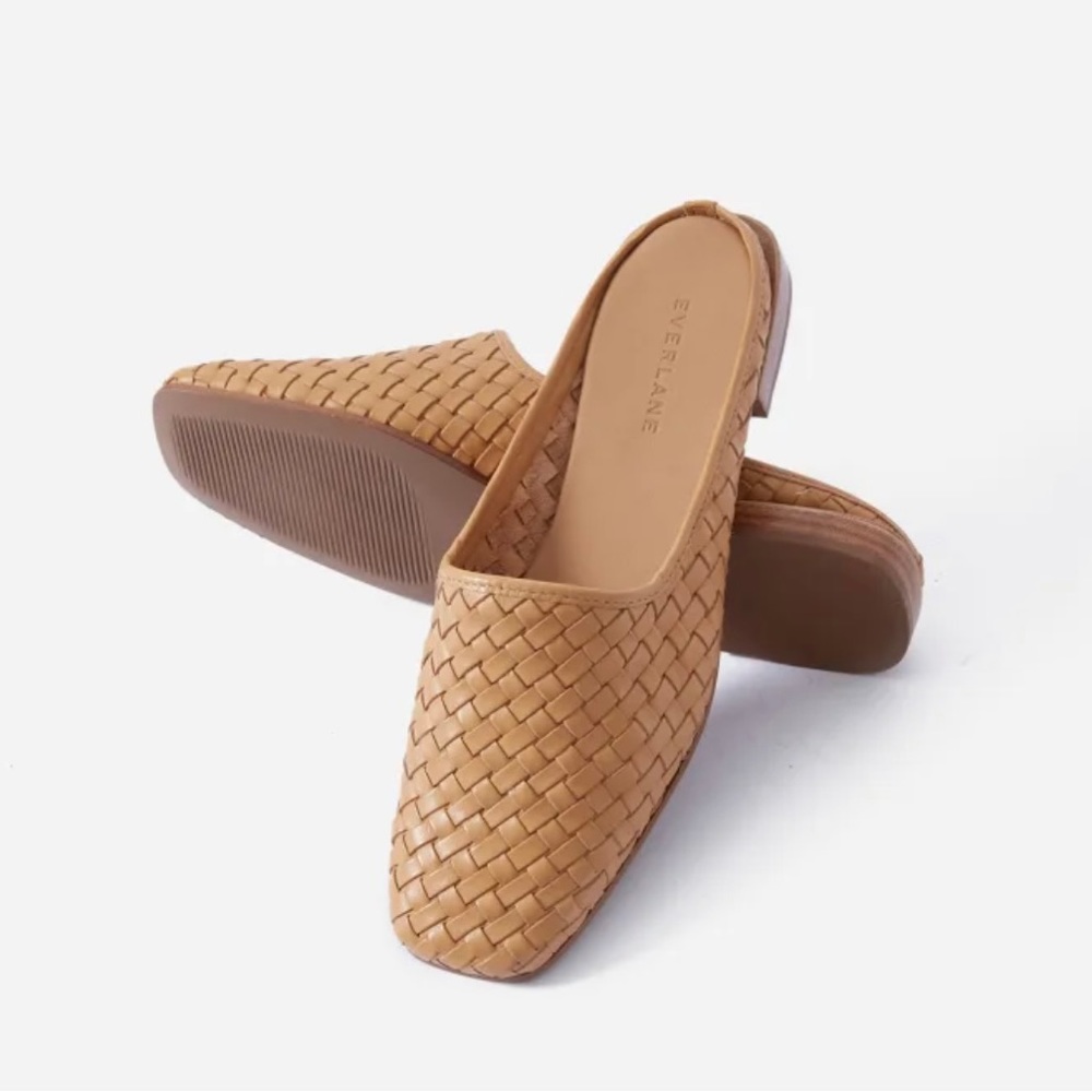 Everlane Woven Leather Mule